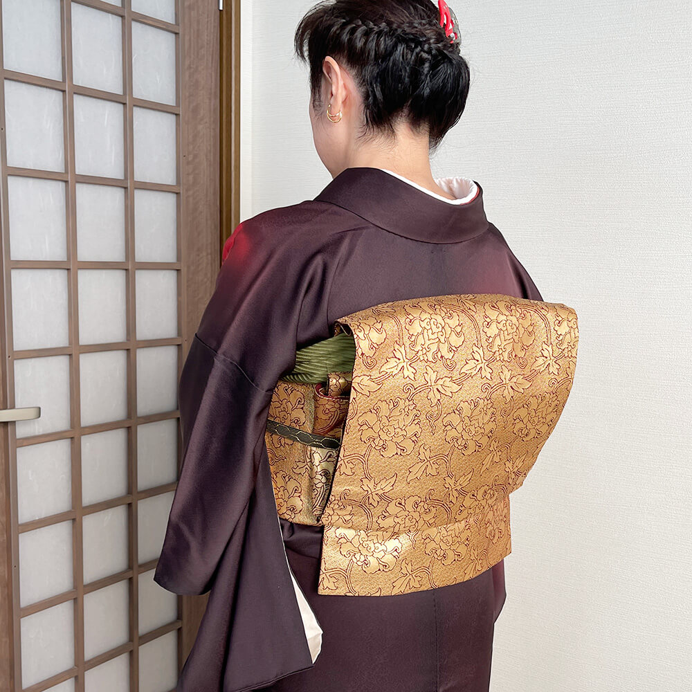 入学式 訪問着着付け(福島市)